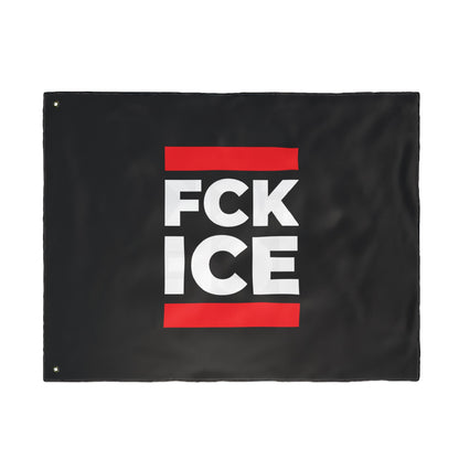 FCK ICE Flag — Immigrant Rights Protest Flag, Double-Sided