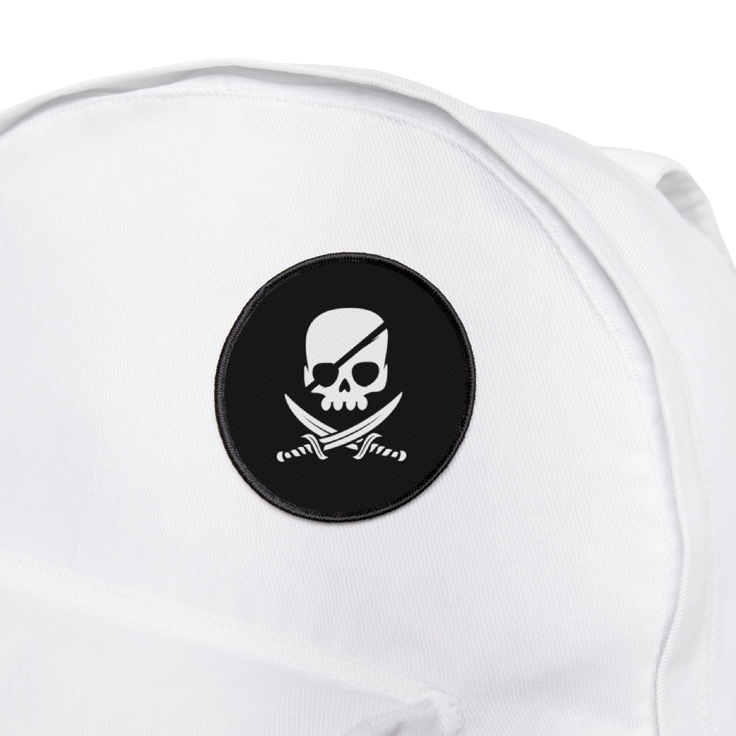 Pirate Skull - Iron-On Patch