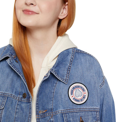 Proud American Patriot Oligargle Deez Nutz - Iron-On Patch