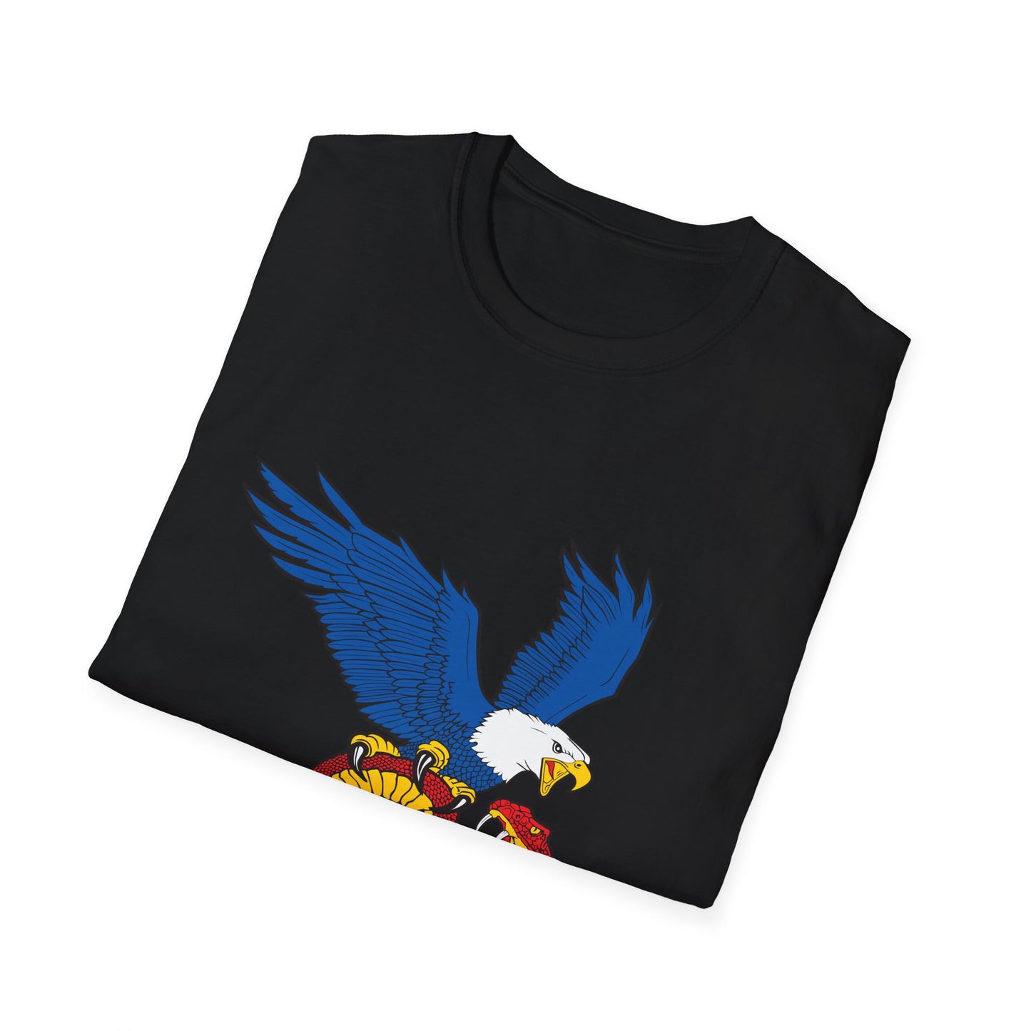 Democracy Eagle vs Fascist Snake – Pro-Democracy Graphic T-Shirt