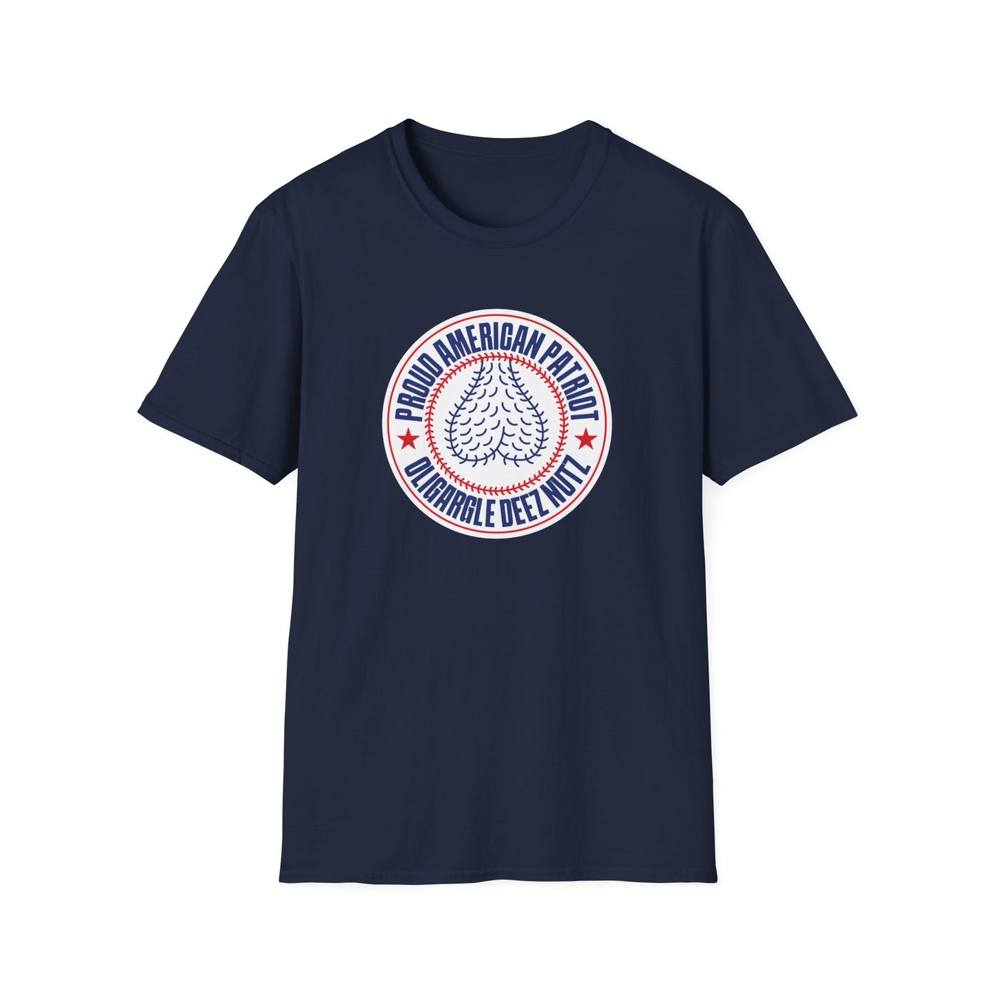 Proud American Patriot Oligargle Deez Nutz T-shirt