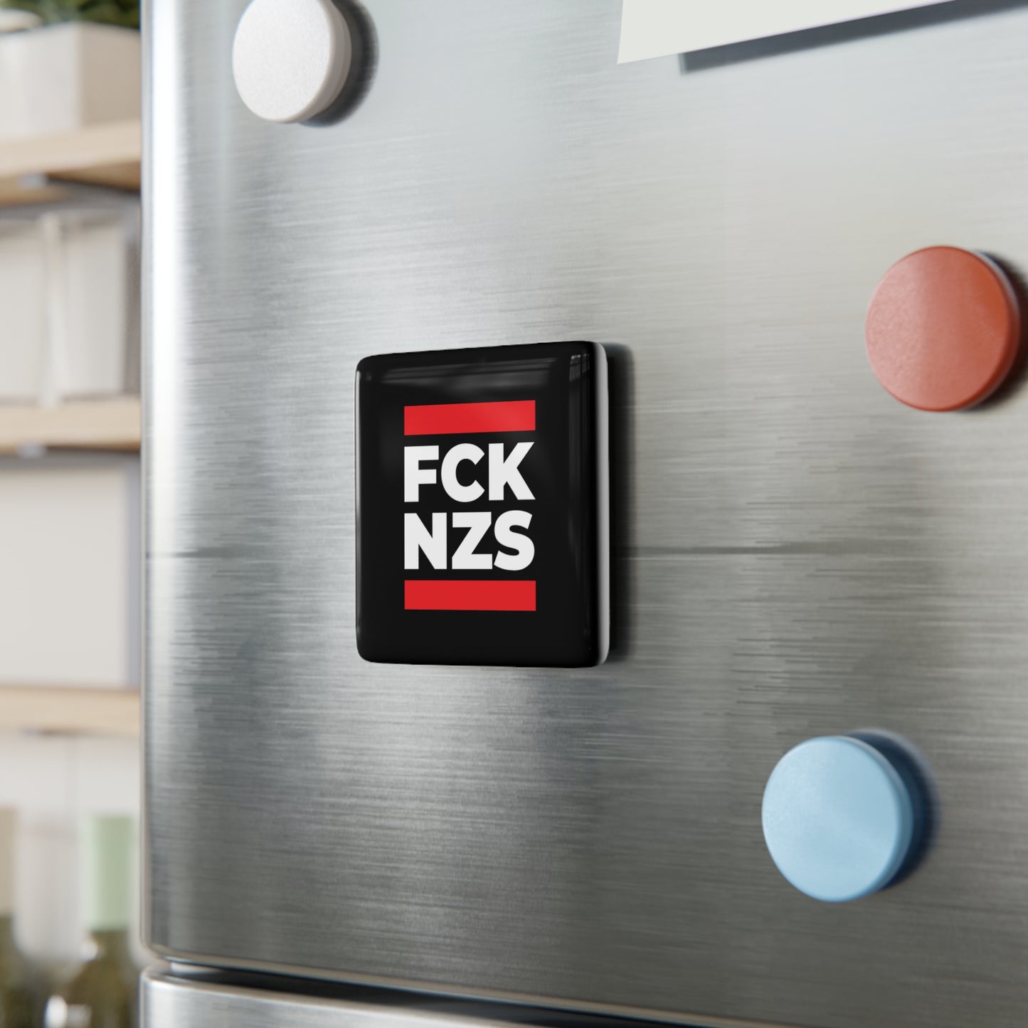 FCK NZS - Porcelain Magnet