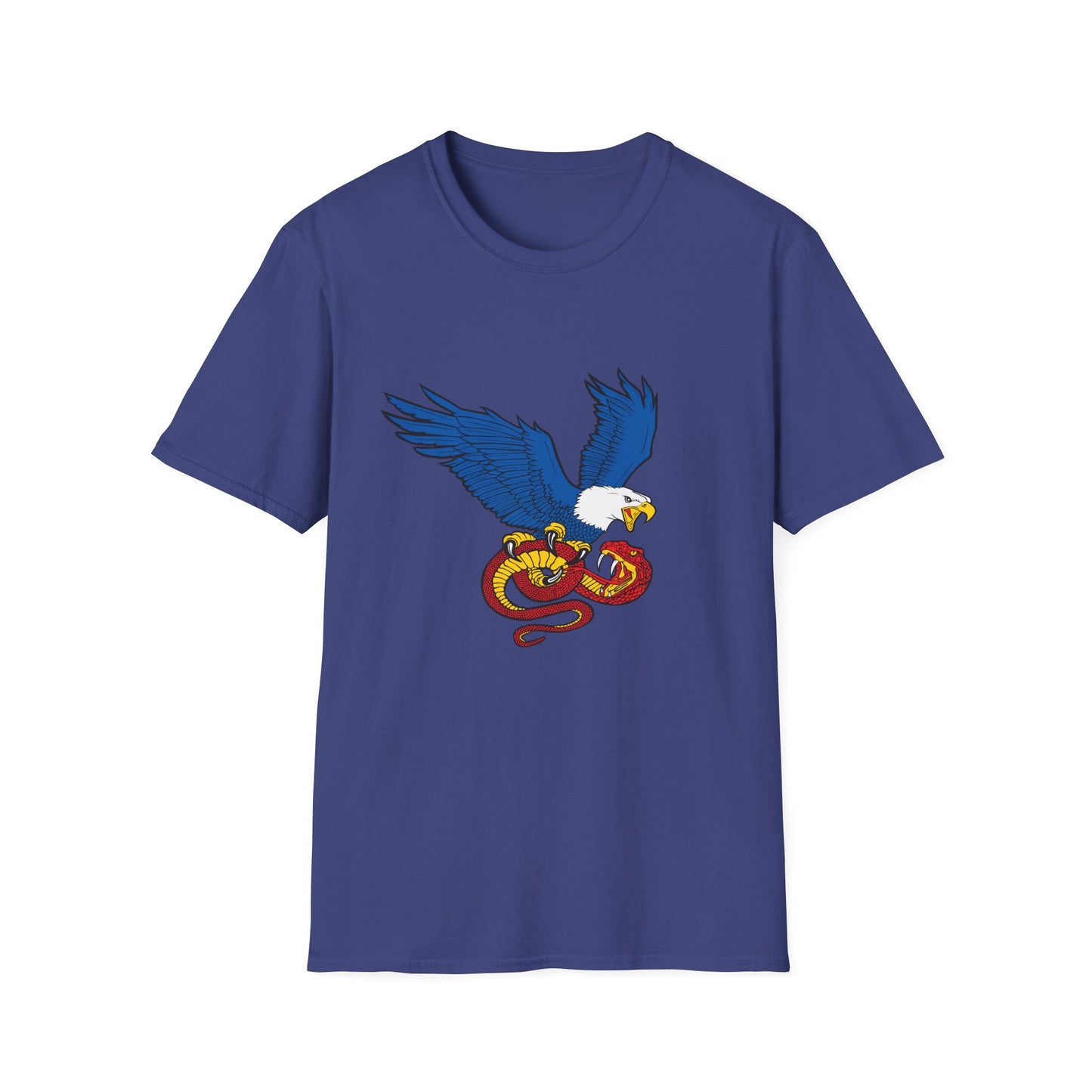 Democracy Eagle vs Fascist Snake – Pro-Democracy Graphic T-Shirt