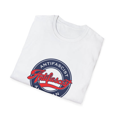Antifascist American Baseball T-shirt