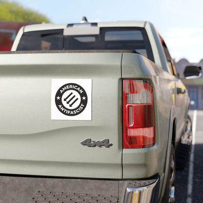 Antifasciste américain - Aimant pour voiture