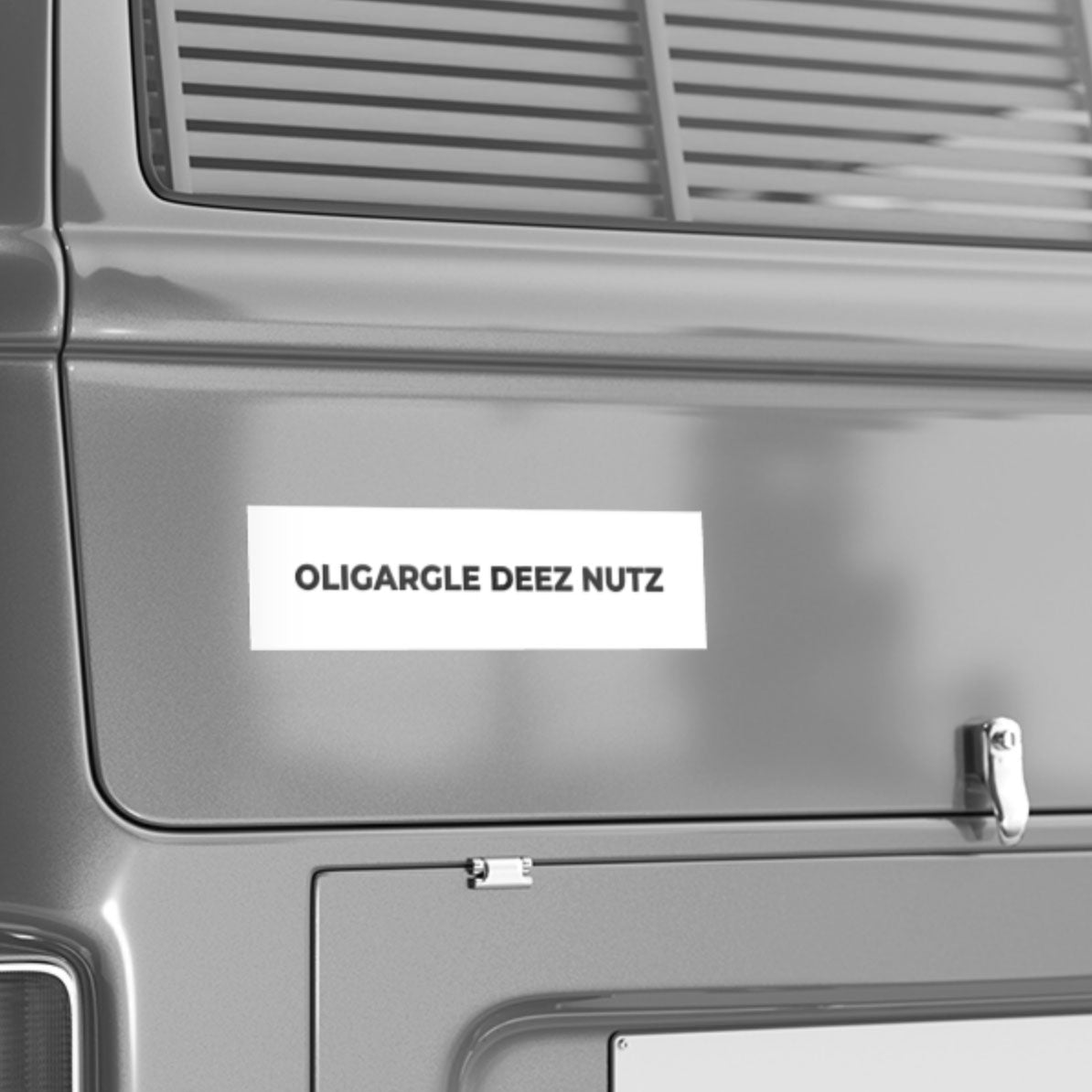 Oligargle Deez Nutz - Bumper Stickers - Free Oppression