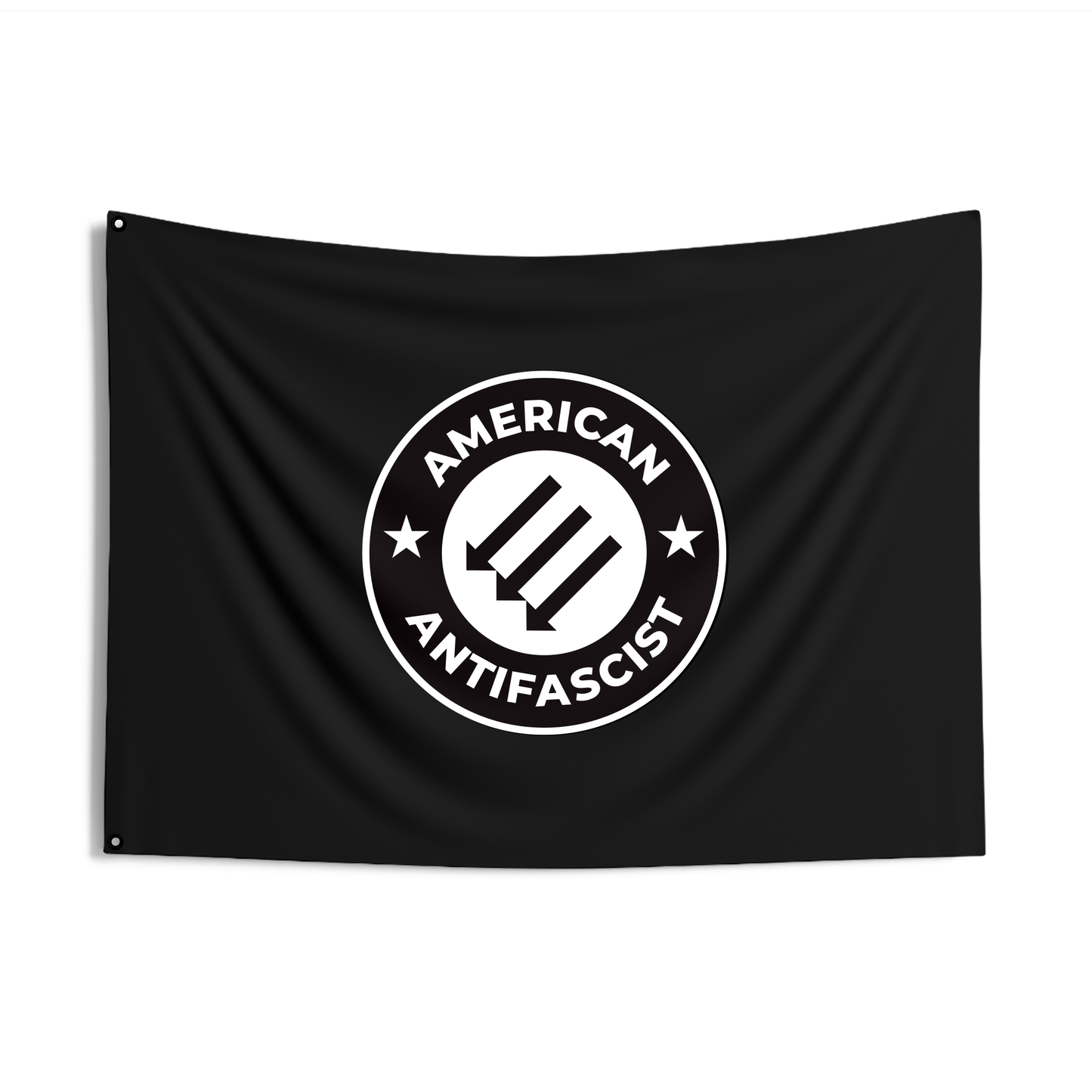 Drapeau américain antifasciste double face