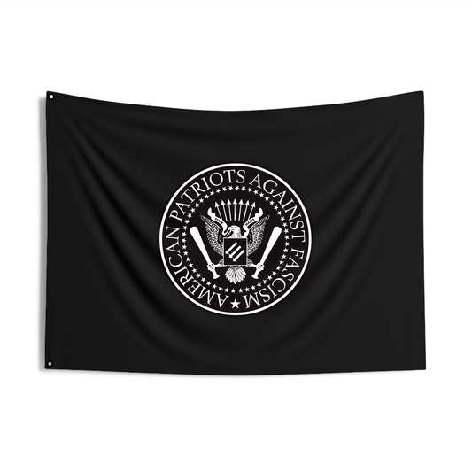 American Patriots Against Fascism Double Sided Flag