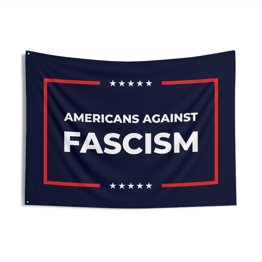 Americans Against Fascism Double Sided Flag