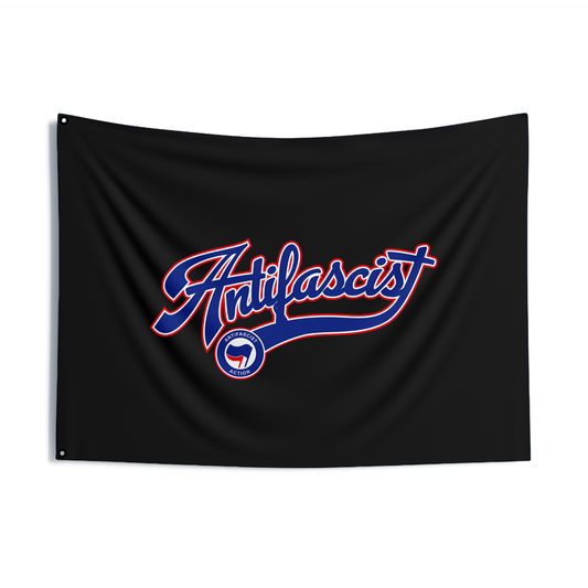 Antifascist Double Sided Flag