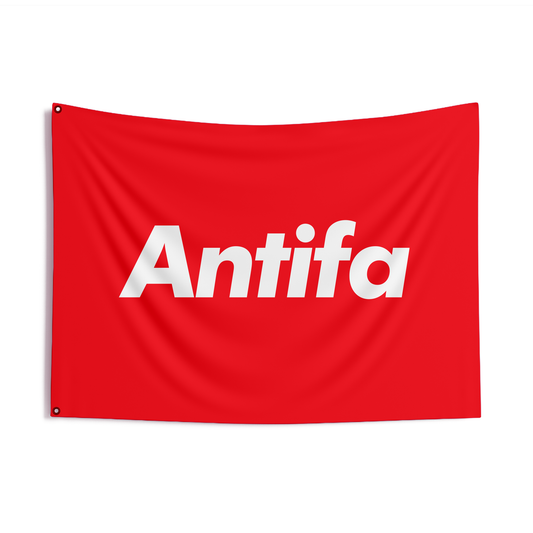 Antifa Double Sided Flag