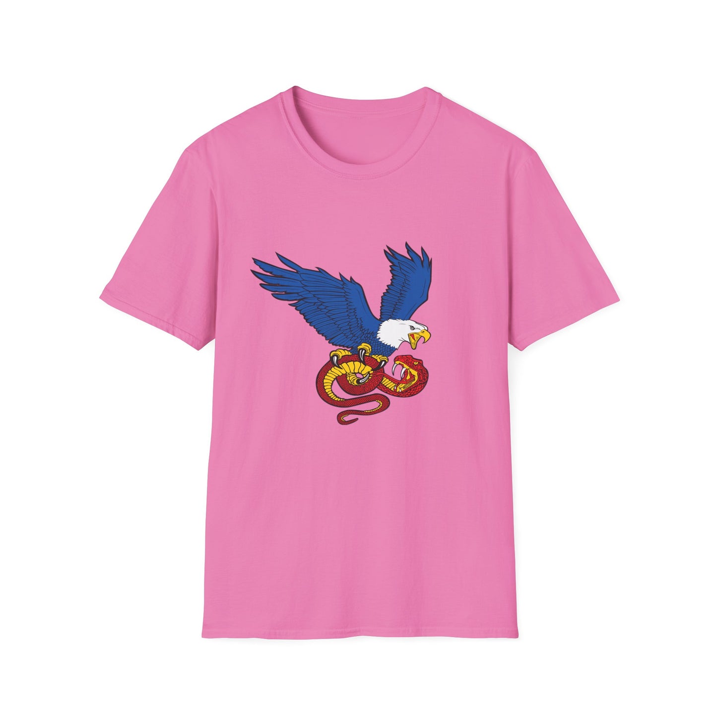 Democracy Eagle vs Fascist Snake – Pro-Democracy Graphic T-Shirt