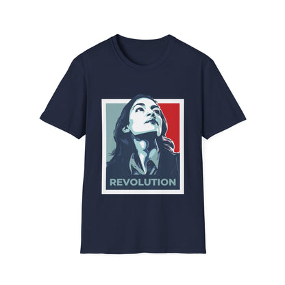 Alexandria Ocasio-Cortez AOC Revolution - T-Shirt