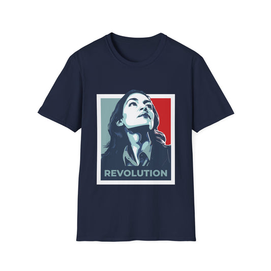 Alexandria Ocasio-Cortez AOC Revolution - T-Shirt