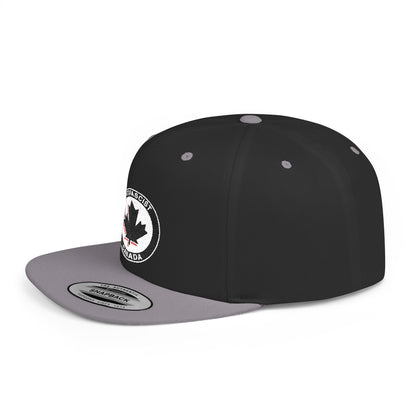Antifascist Canada – Flat Bill Snapback Hat
