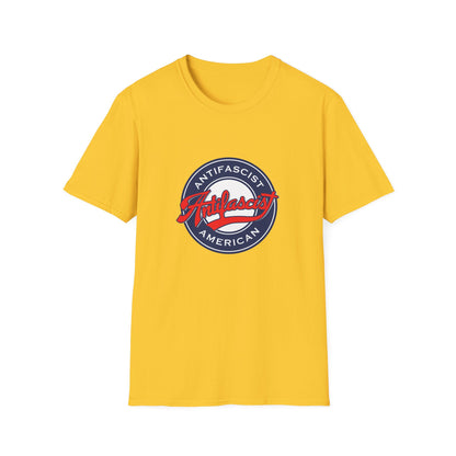 Antifascist American Baseball T-shirt