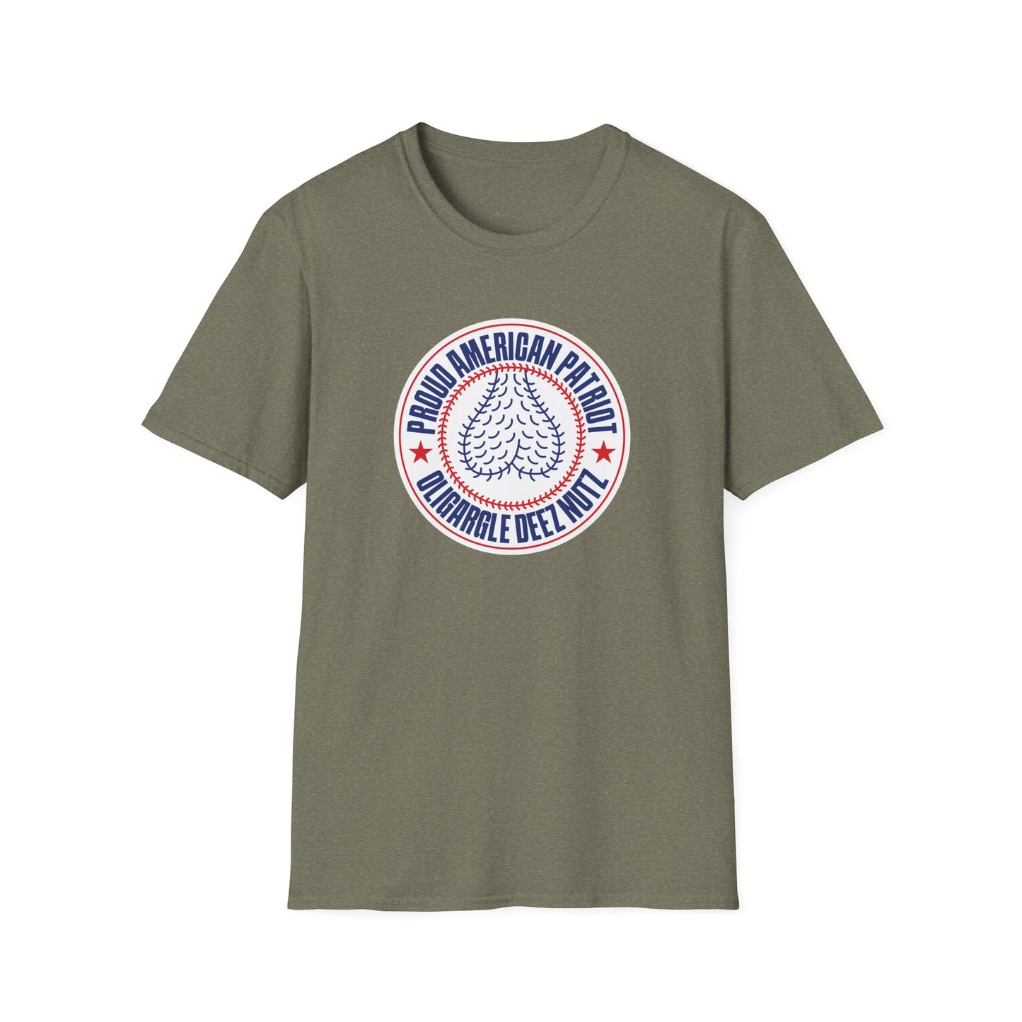 Proud American Patriot Oligargle Deez Nutz T-shirt