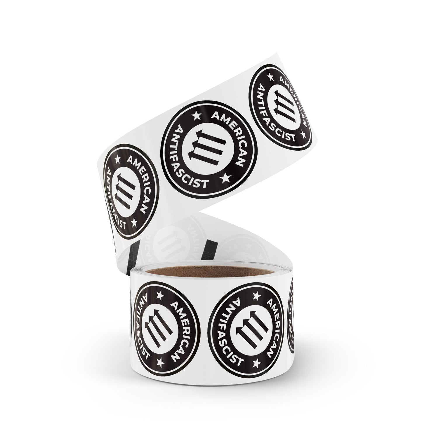 American Antifascist – Round Sticker Roll