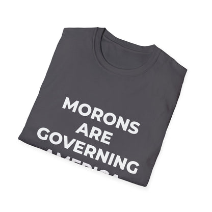 Les idiots gouvernent l'Amérique - T-shirt