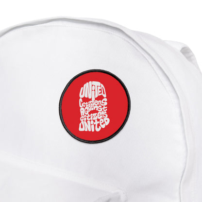 Cagoule « Citoyens unis contre les citoyens unis » - Patch thermocollant