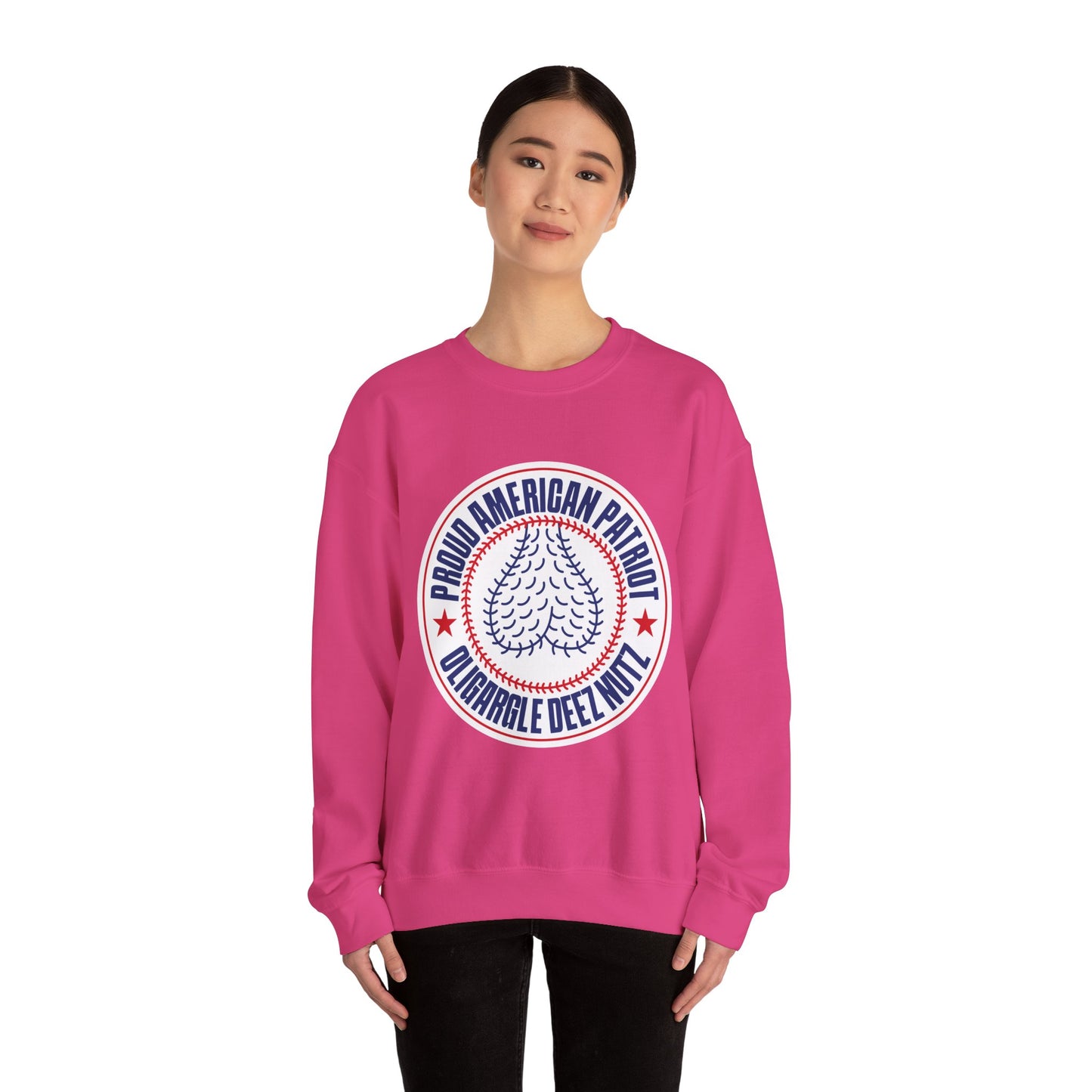 Proud American Patriot Oligargle Deez Nutz - Sweatshirt