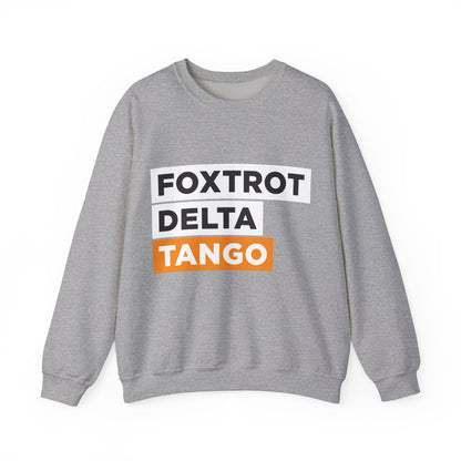 Foxtrot Delta Tango FDT Protest Code – Pro-Democracy Sweatshirt