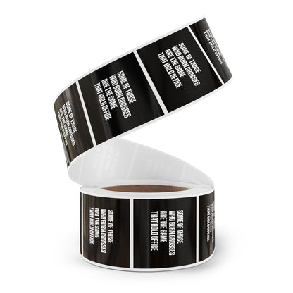 Anti-Racism Protest Sticker Rolls - Pro-Democracy Activist Decals