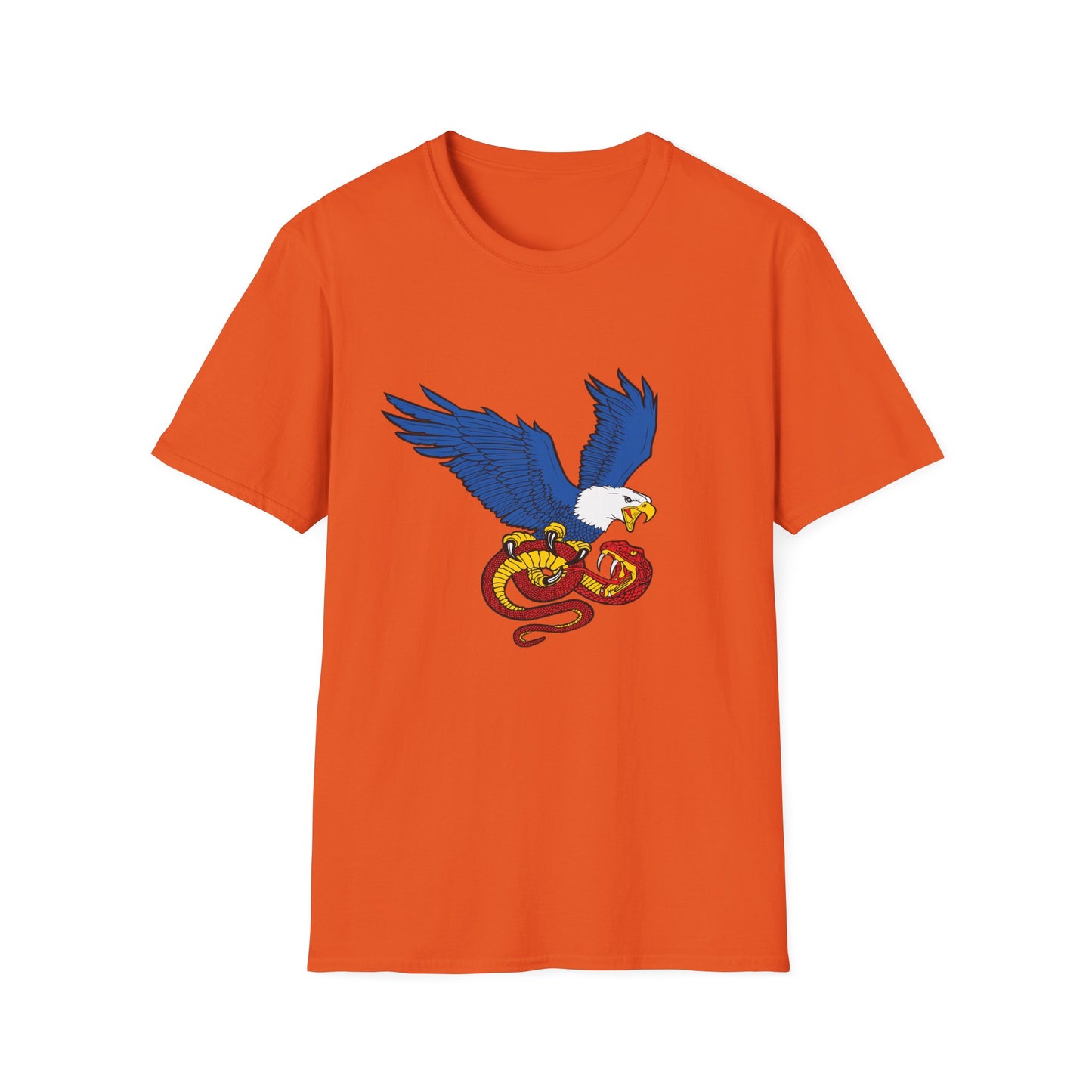 Democracy Eagle vs Fascist Snake – Pro-Democracy Graphic T-Shirt