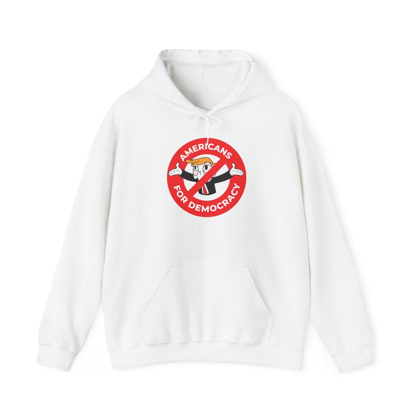 Sweat à capuche « Américains pour la démocratie »