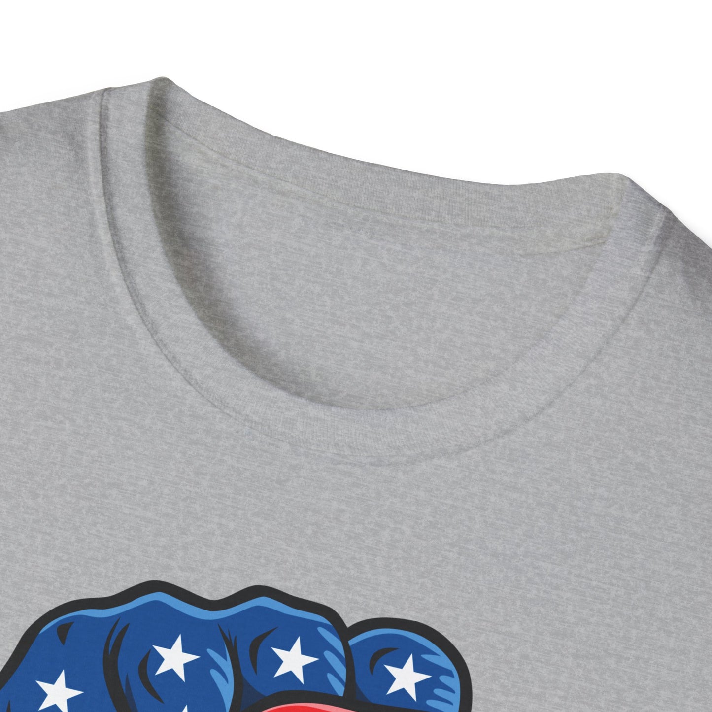 American Painted Hand – Patriotic Protest & Democracy T-Shirt