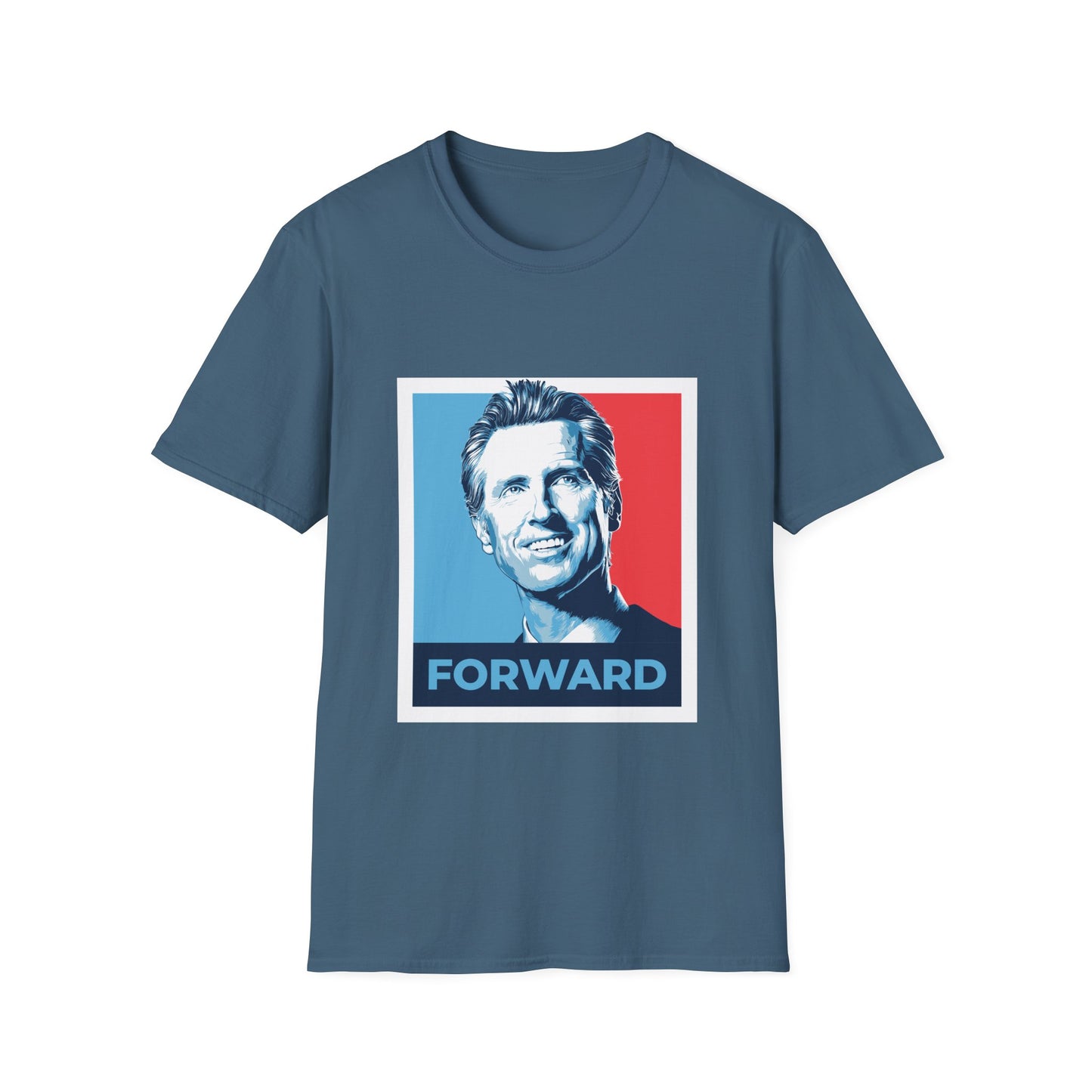 Gavin Newsom Forward – Pro-Democracy Campaign T-Shirt