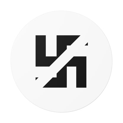Anti-Nazi – Round Vinyl Sticker
