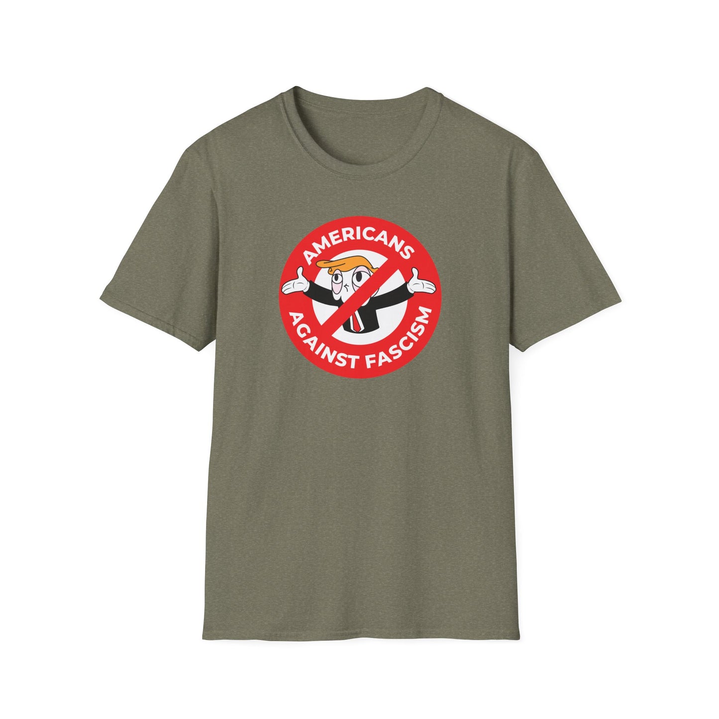 T-shirt « Américains contre le fascisme »