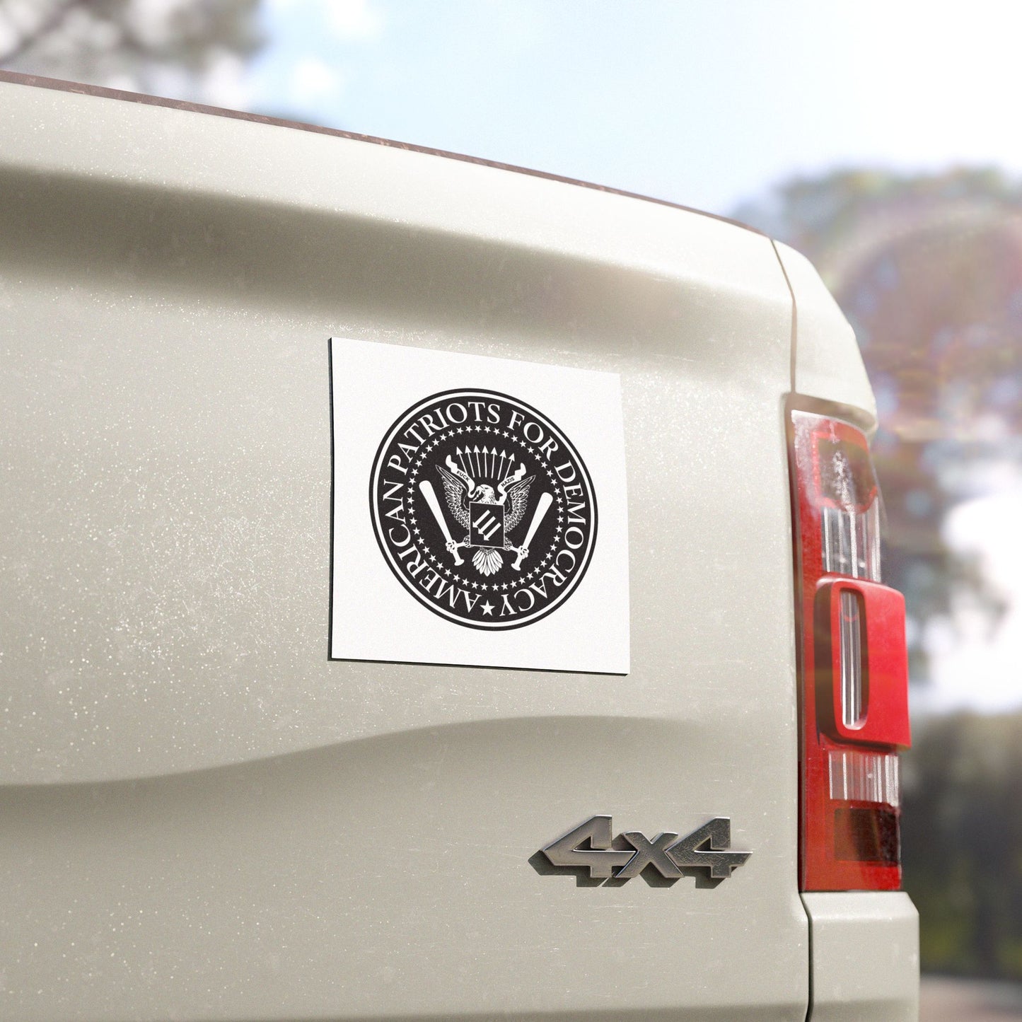 Américains antifascistes - Aimant pour voiture