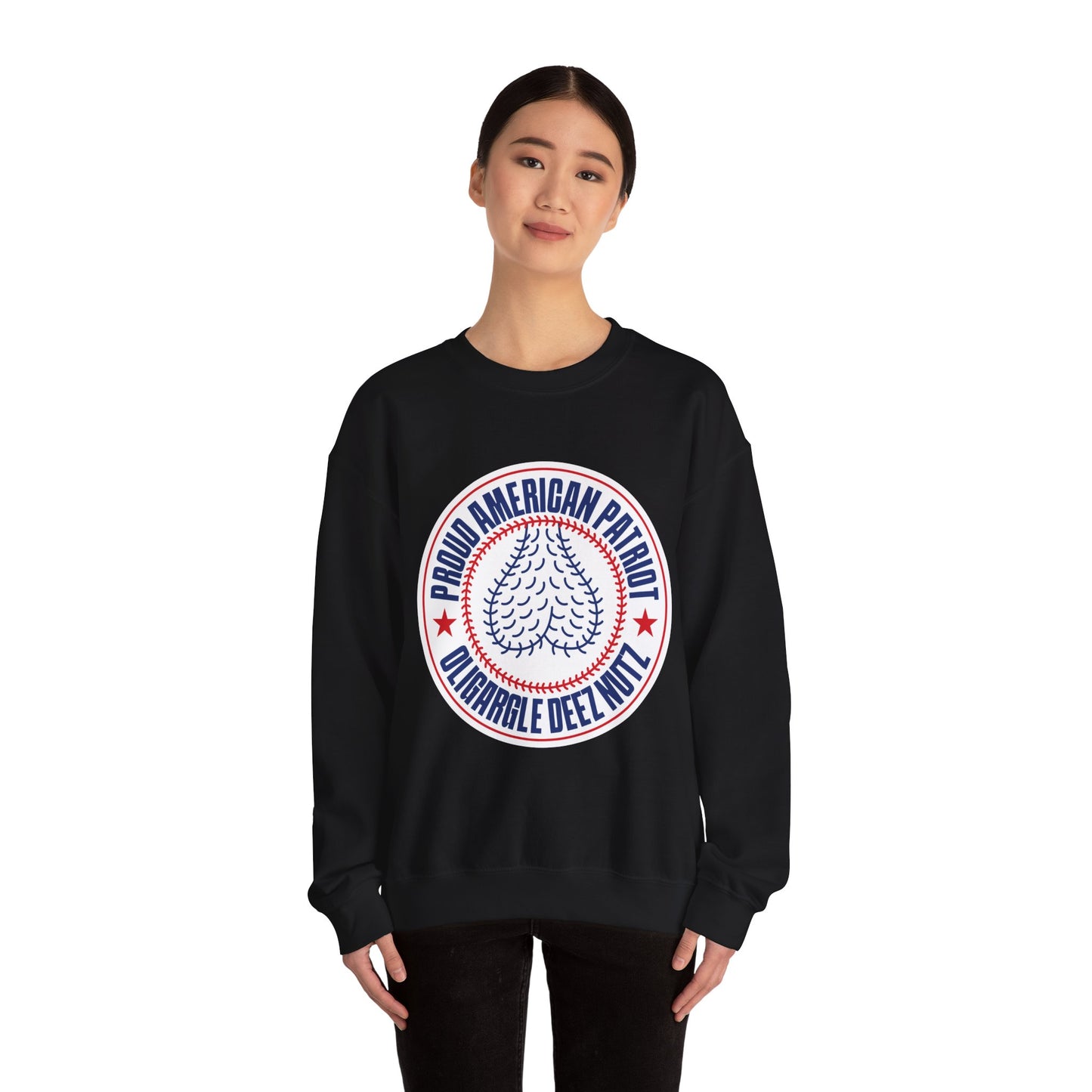 Proud American Patriot Oligargle Deez Nutz - Sweatshirt