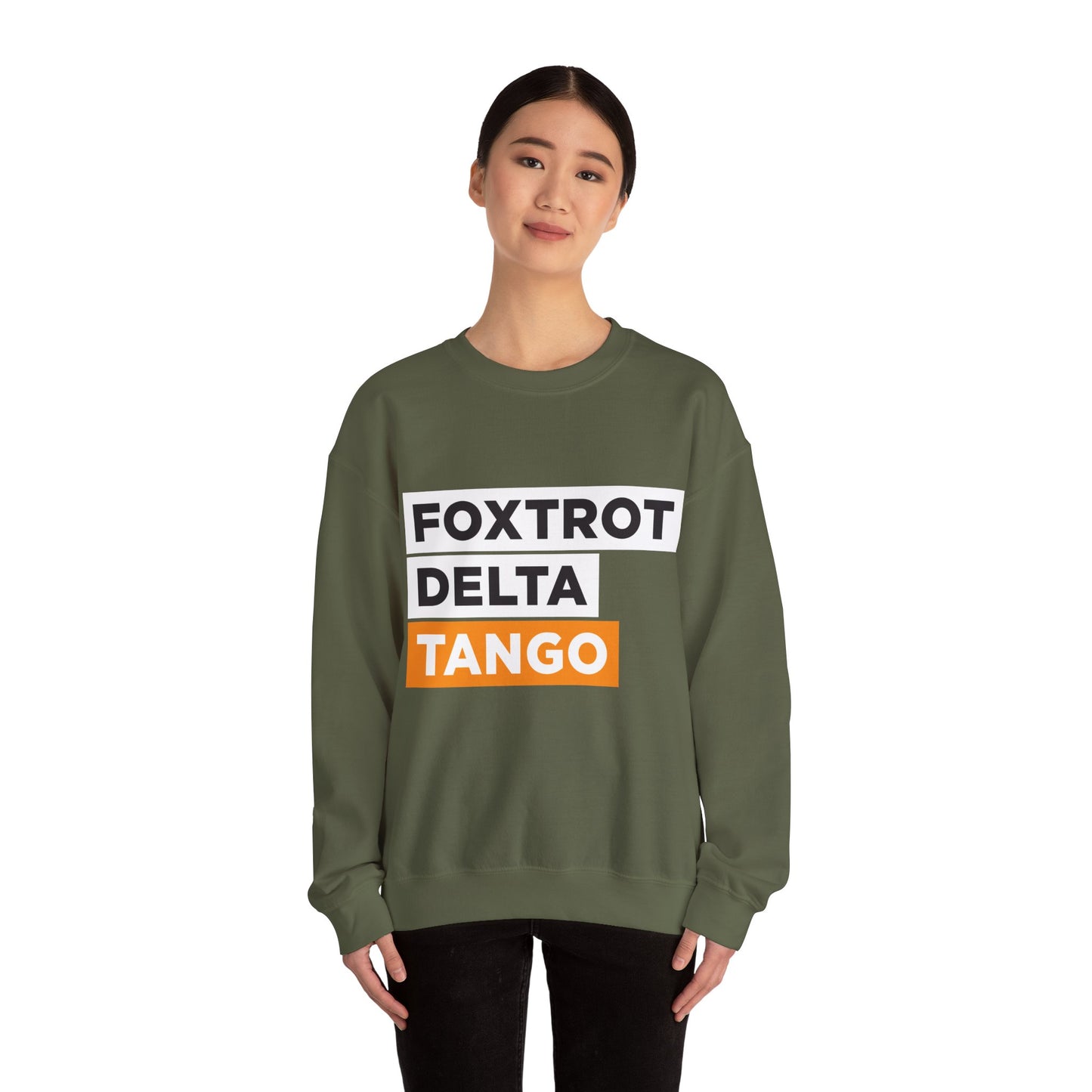 Foxtrot Delta Tango FDT Protest Code – Pro-Democracy Sweatshirt