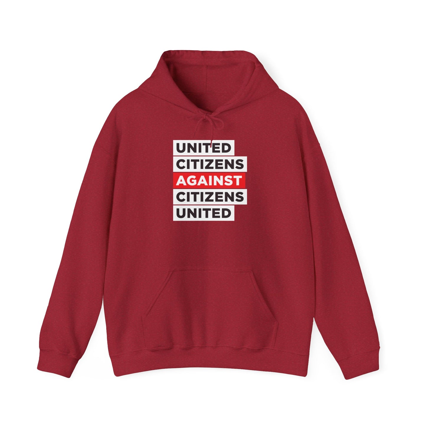 United Citizens Against Citizens United - Hoodie - Free Oppression