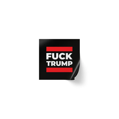 Fuck Trump - Sticker Rolls - Antifascist No Kings Protest Decal