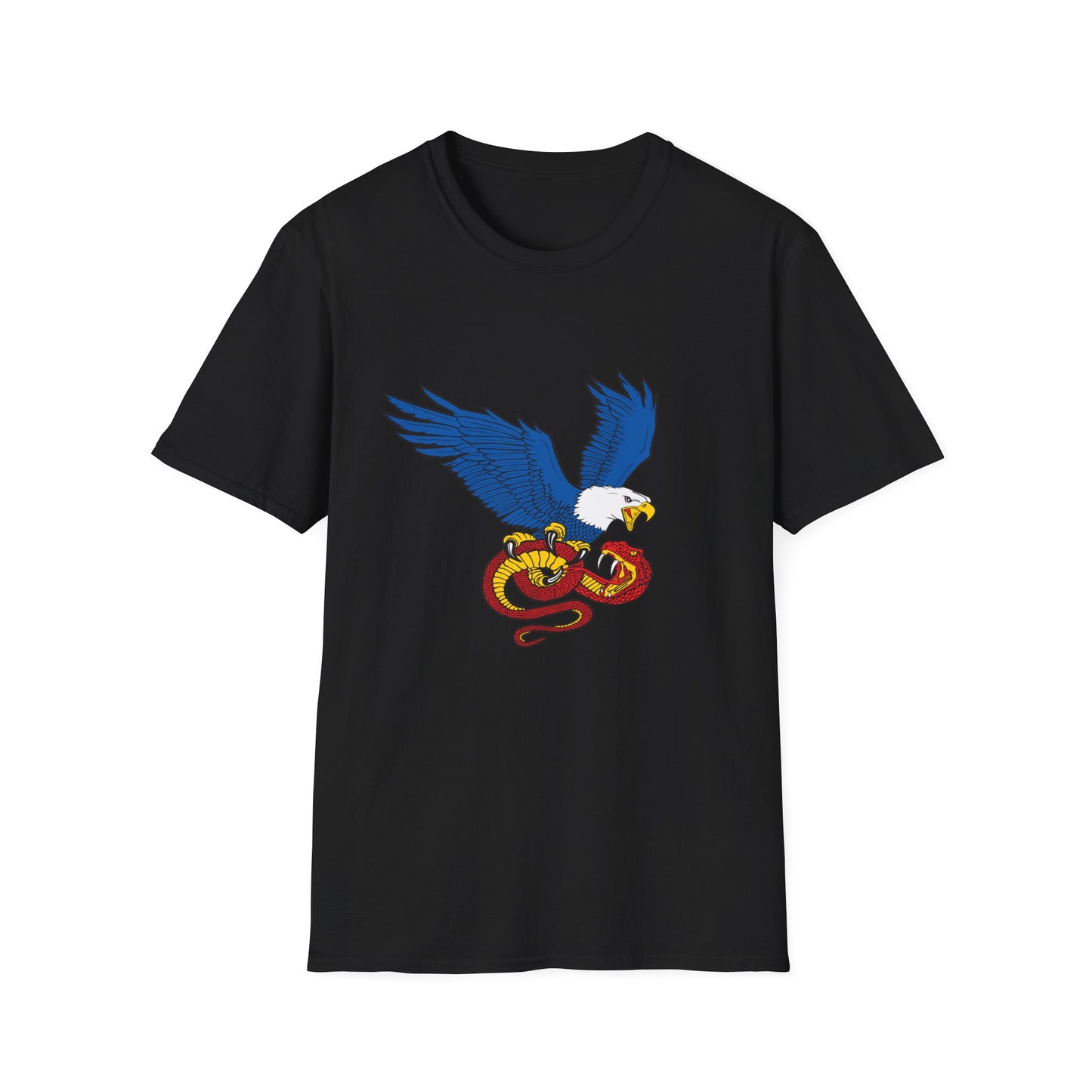 Democracy Eagle vs Fascist Snake – Pro-Democracy Graphic T-Shirt