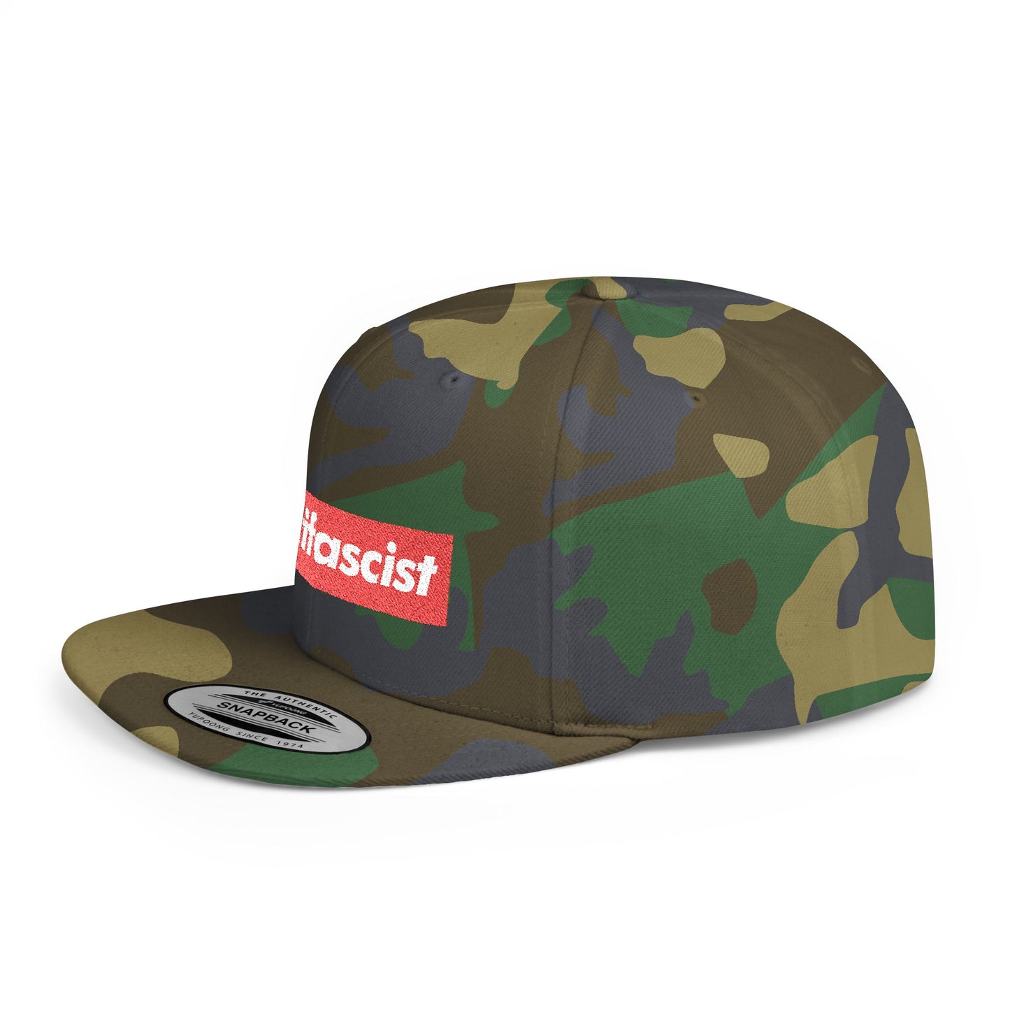 Antifascist – Flat Bill Snapback Hat