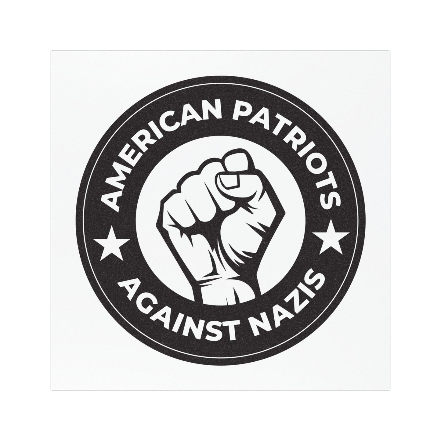 Patriotes américains contre nazis – Aimant de voiture