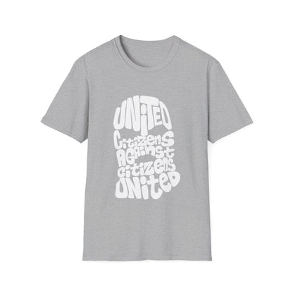 United Citizens Against Citizens United Balaclava T-shirt