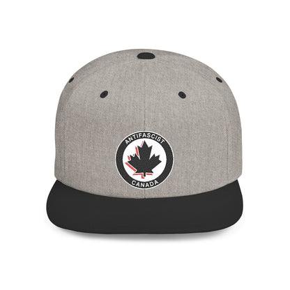 Antifascist Canada – Flat Bill Snapback Hat