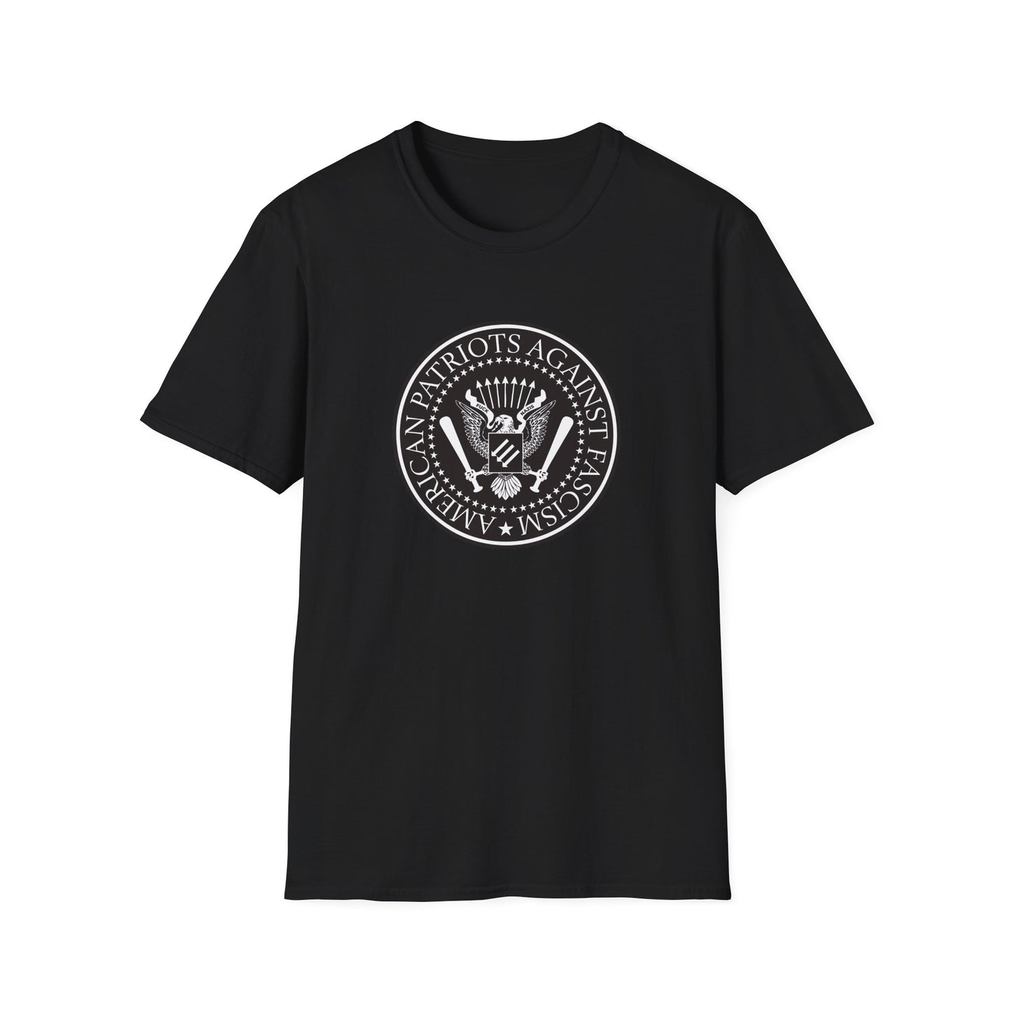 T-shirt Patriotes américains contre le fascisme