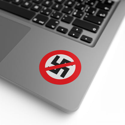 Rouleaux d'étiquettes autocollantes rondes anti-nazis