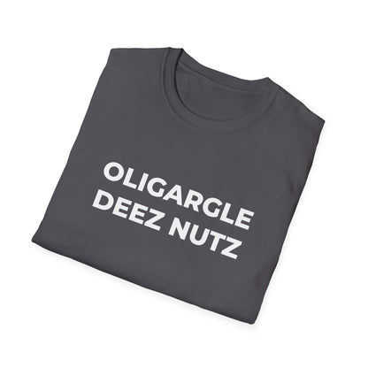T-shirt Oligargle Deez Nutz
