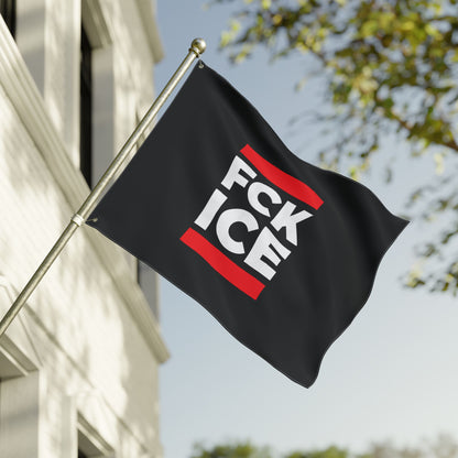 FCK ICE Flag — Immigrant Rights Protest Flag, Double-Sided