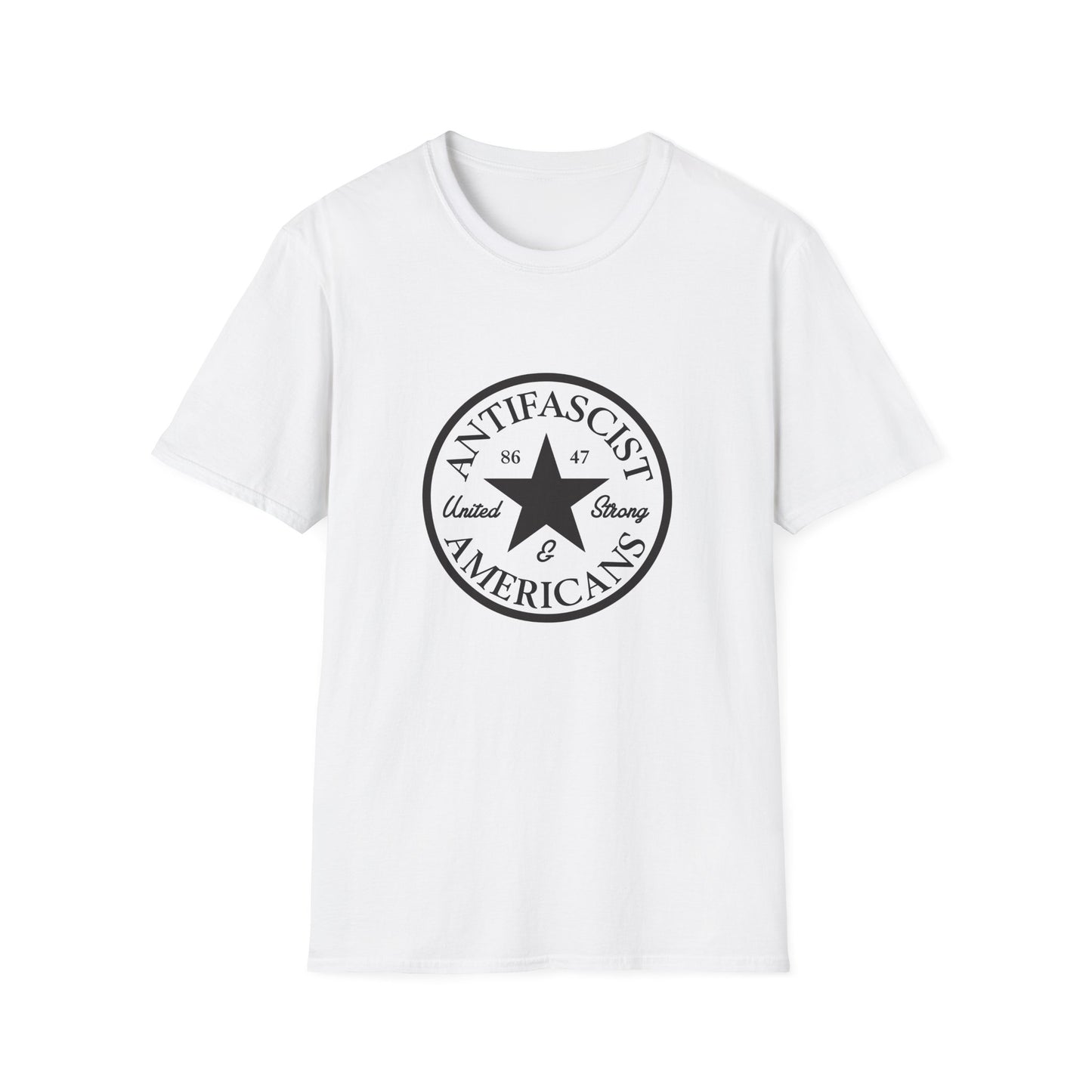 Antifascist Americans – United & Strong T-Shirt