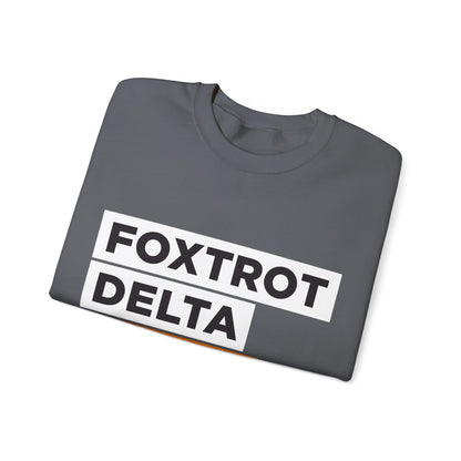 Foxtrot Delta Tango FDT Protest Code – Pro-Democracy Sweatshirt
