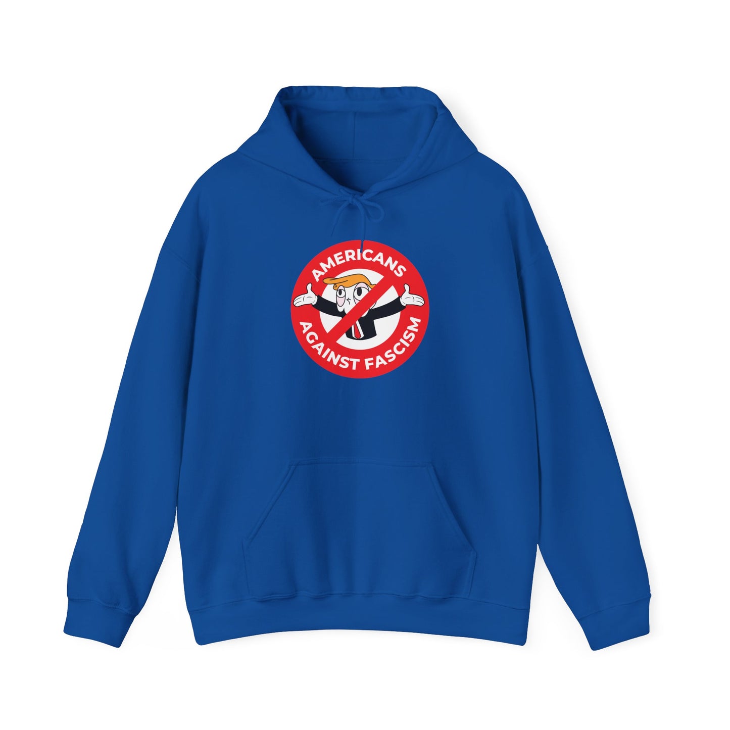 Sweat à capuche « Américains contre le fascisme »